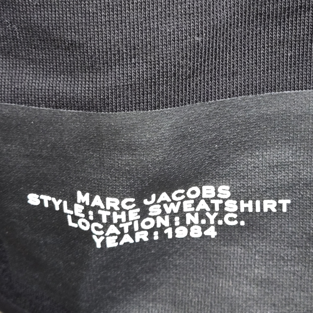 Marc Jacobs Classic Black Crewneck - Picture 3 of 4